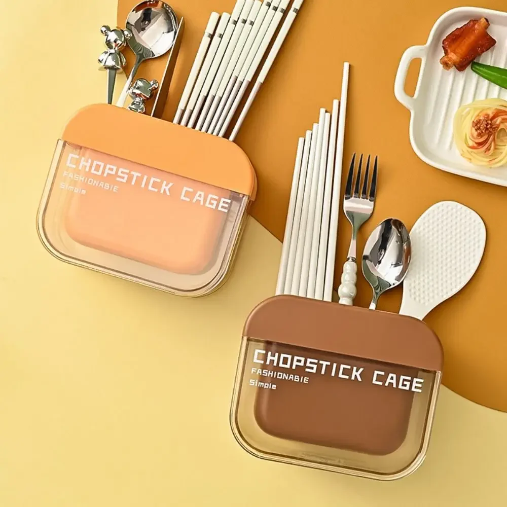 

Fork Utensil Compartment Box Utensil Organizer Box With Drainboard Holder Cutlery Basket Chopsticks Spoon Box Rustproof Over