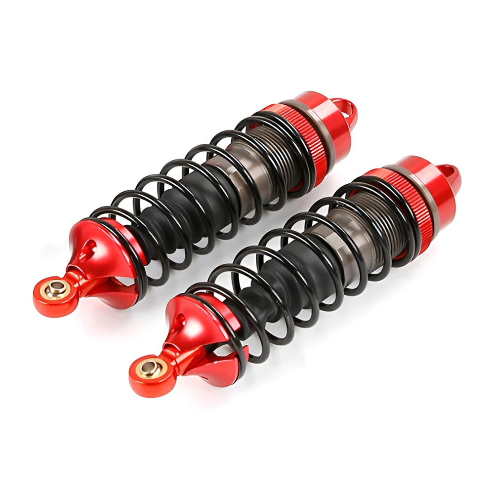 -For 2pcs/set CNC Metal Alloy Front Rear Shock Absorber for 1/5 Rofun Rovan LT WLT ELT RC Truck Remote Control Car Spare Parts*
