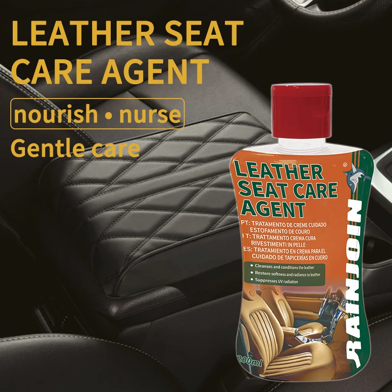 Leather Maintenance Cream Car Seat Sofa Scratch Cracks Restore Polishing Balm for Leather Bag Boots Furniture Nourishment Care