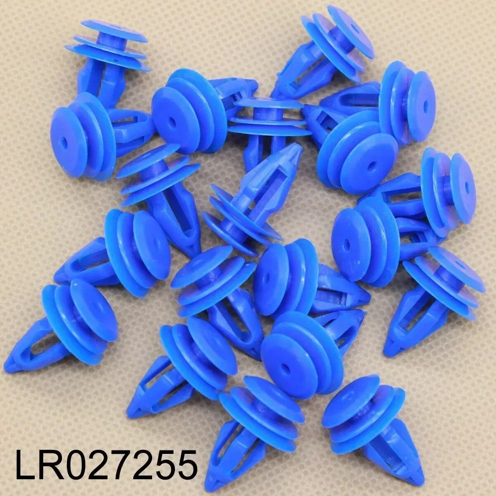 20pcs Plastic Clips Car Door Guard Front Rear Wheel Arch Trim Fastener Clips Kit Fit For Range Rover Evoque LR027255 NEW NEW