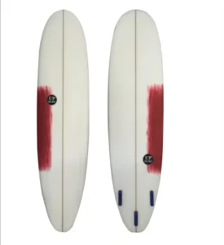 Hochwertiges Suring Board aus Fiberglas mit grüner Tönung, Pu-Schaum, Longboard-Surfbrett