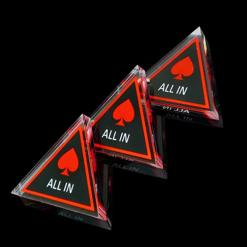 رقاقة بوكر تكساس على الوجهين ، ملحقات الكازينو ، لوحة ألعاب الترفيه ، نادي البوكر على الطاولة ، ALLIN الزجاجي ، 1: