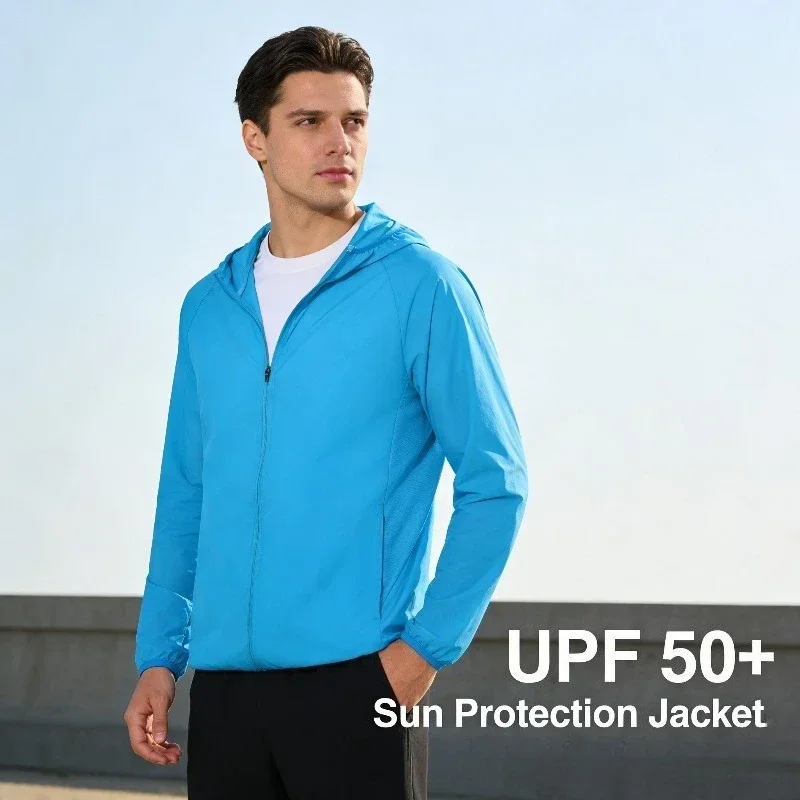 

Лето 2026, новая уличная куртка унисекс, тонкое солнцезащитное пальто с капюшоном