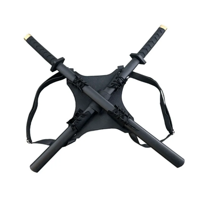 ของเล่นเด็กของขวัญตลก-kawaii 100 ซม.deadpool ninja 2 ดาบ & Suspenders,cool Stuff คอสเพลย์ดาบ,คอสเพลย์อาวุธ,ของเล่นเด็ก