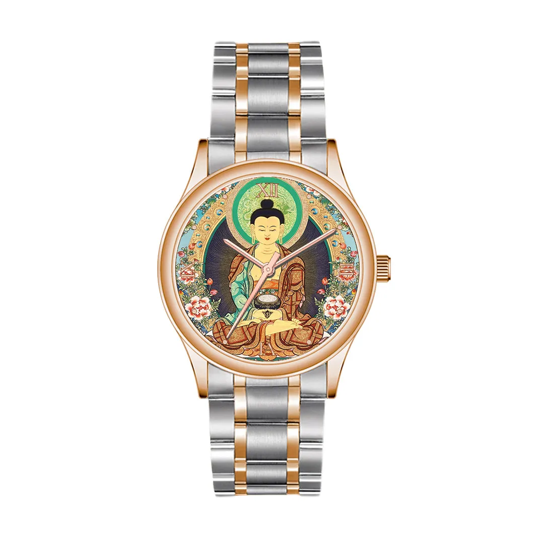 

[Amitabha Buddha] Thangka zodiac signs are dogs, pigs guard peace, natal Buddha retro watch female national style