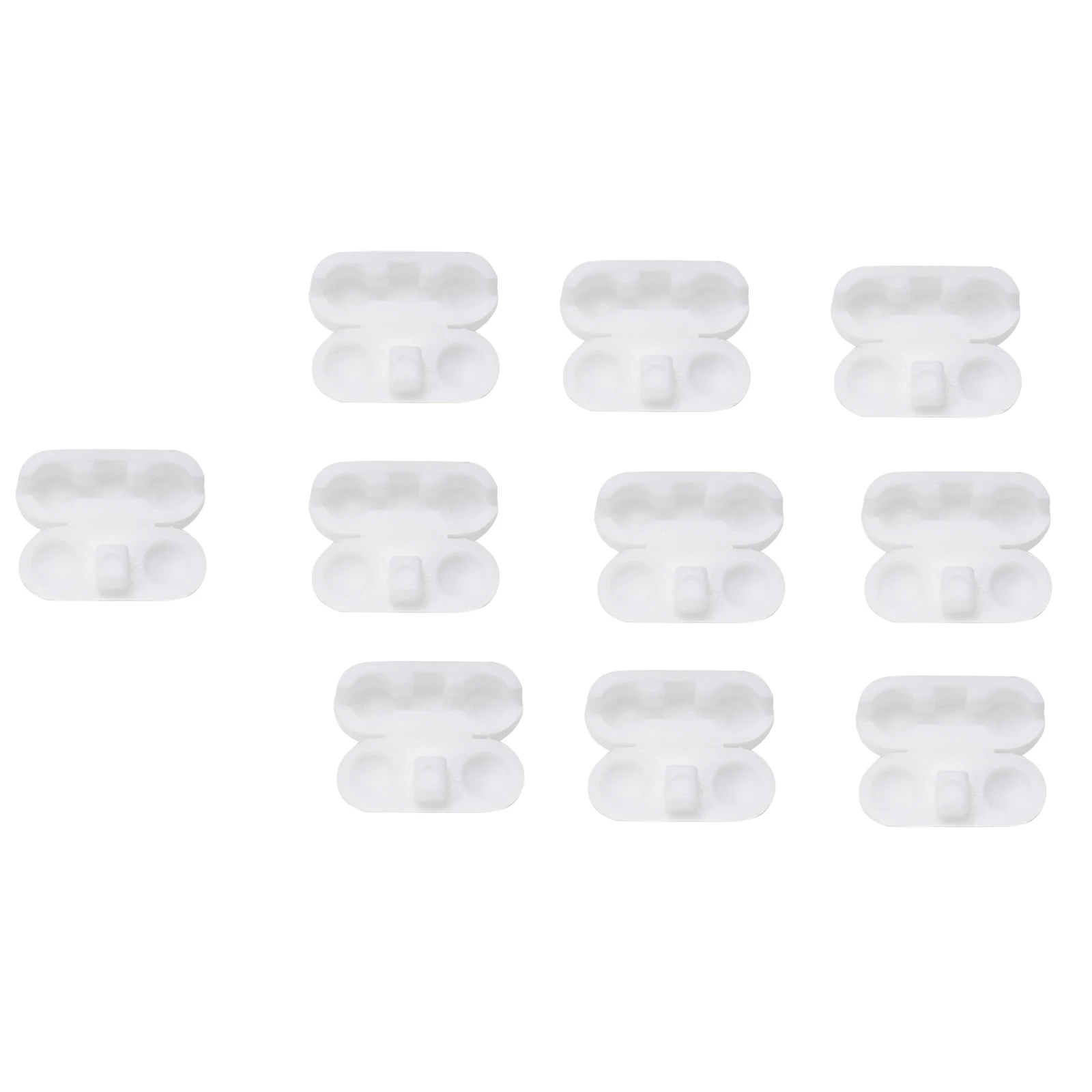 

Зажимы-коннекторы для пластиковых цепочек в рулонных и вертикальных римских шторах, стандартные, для цепочек с 10 шариками