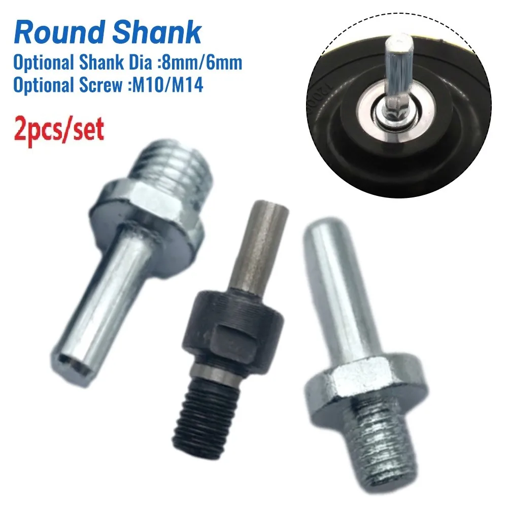 Адаптер для винтовой дрели M10/M14, шатунная накладка, проволочная щетка, стержень для инструментов для полировки автомобиля, аксессуары для полировщика