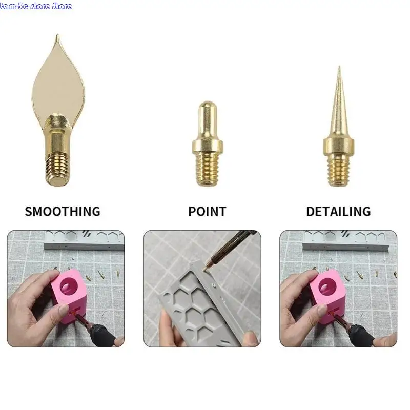 Ferramenta inserção calor D0ua para Voron 2.4/MK4 Brass Mellt Melt Insert Inet Iron Dict Heat Inserir