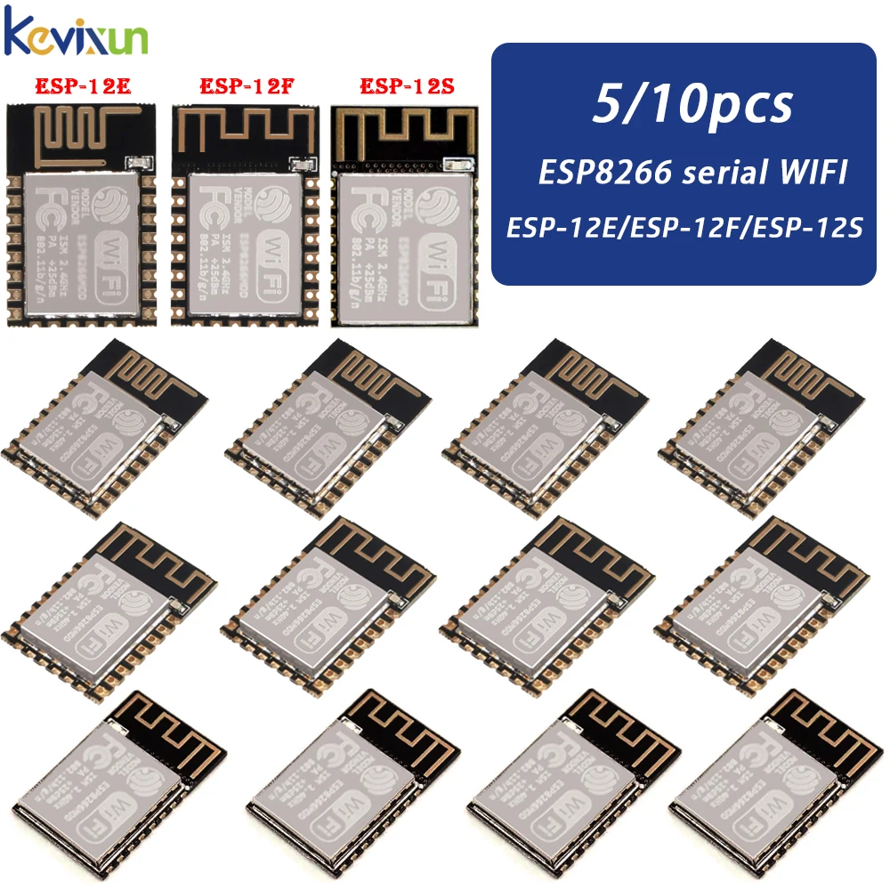 5 шт.-10 шт. ESP-12E ESP-12F ESP12S ESP8266 последовательный порт WIFI удаленный беспроводной модуль управления Wi-Fi