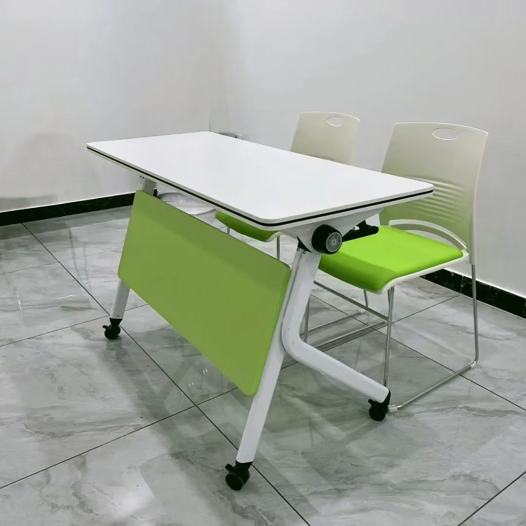 

Hxl side panel splicing combination foldable training table conference room office desk