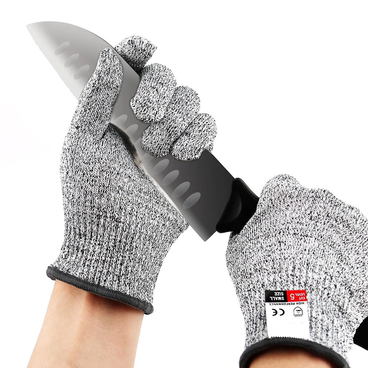 Food Kitchen HPPE Anti Cutting Glove Level 5 Household Hand Protective Cut Resistant Gloves