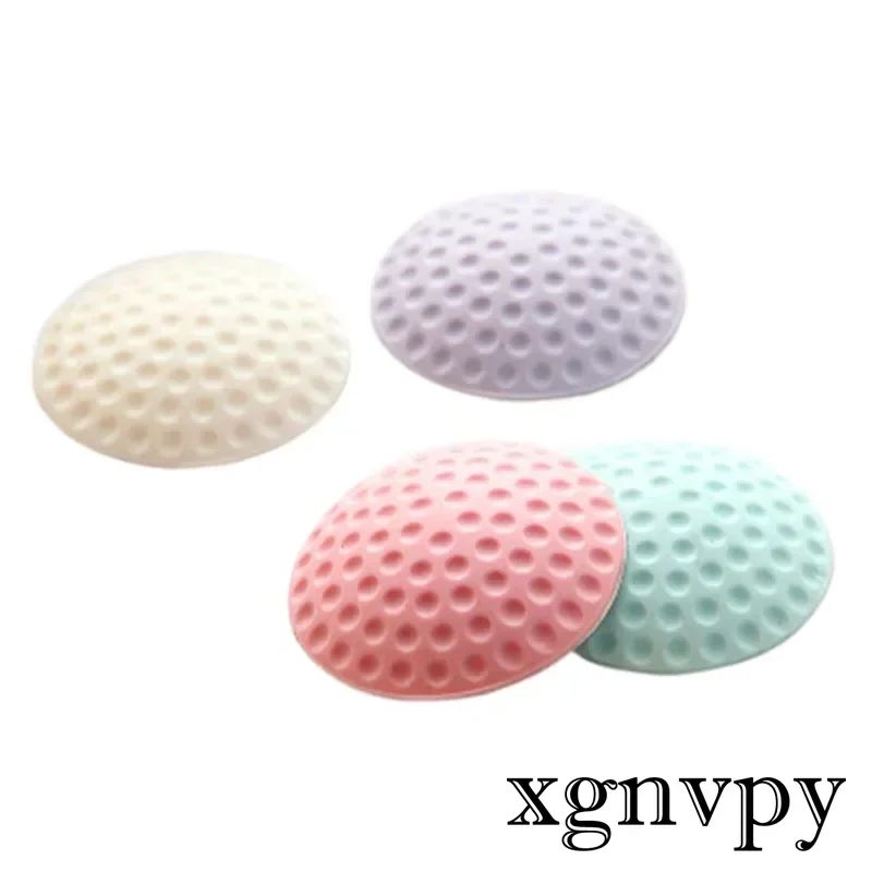 Xgnvpy Home Silicone Door Back Wall Anti-collision Mat Self-adhesive Door Handle Mute Anti-collision Anti-collision Mat 10pcs