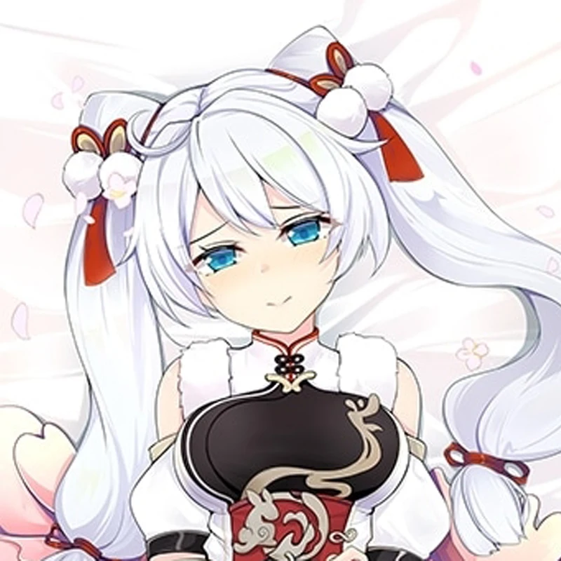 

Dakimakura Anime Pillow Case Kiana Kaslana Pillow Cover Halloween Christmas Decoration