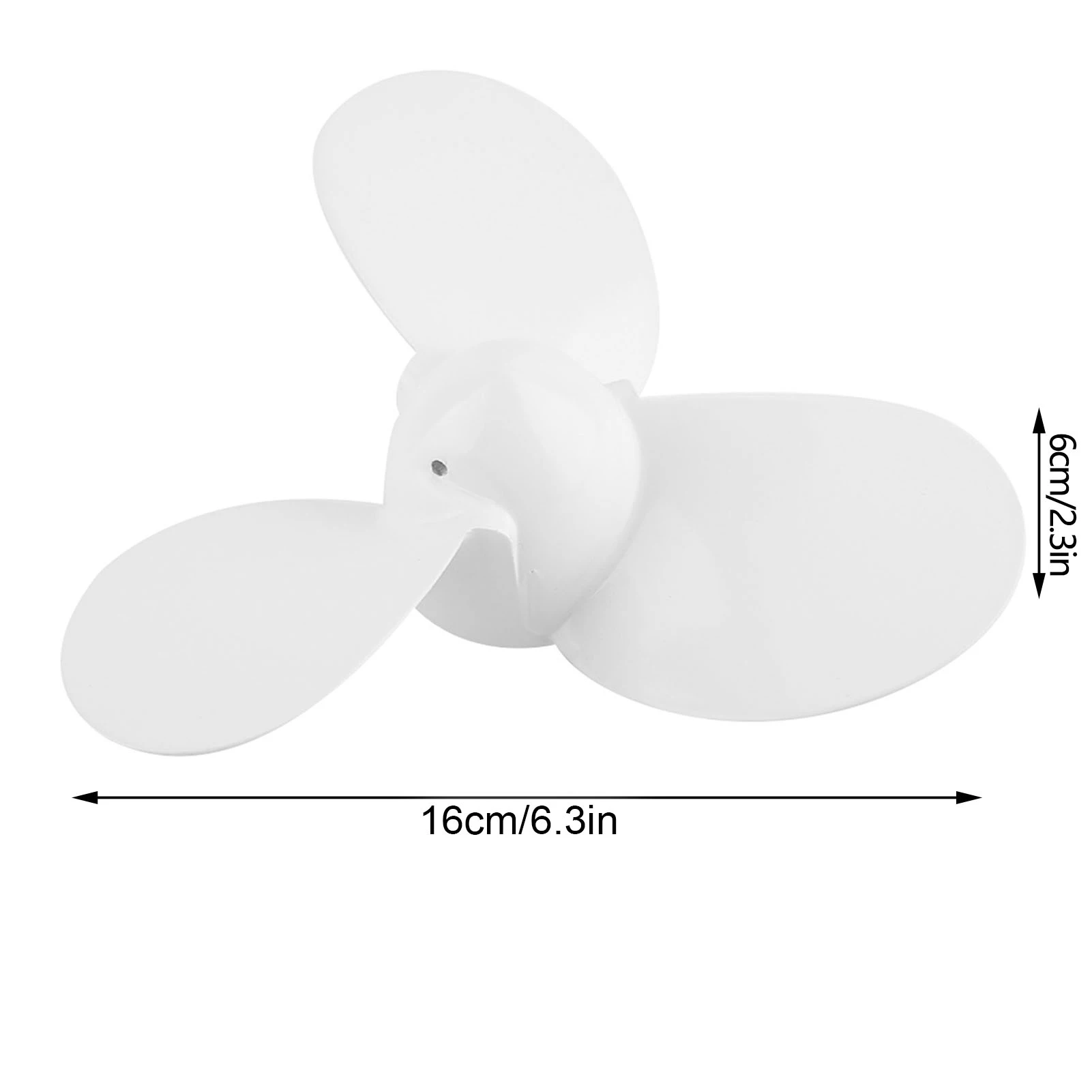 7 1/4 5‐A Hélice de aluminio de 3 aspas 7 1/4 5‐A Hélice de aluminio de 3 aspas Hélice fueraborda para barco marino