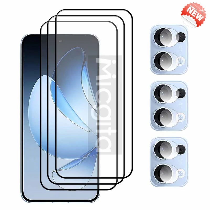 New Full glue For OPPO Reno13 Screen protector full cover 6.59