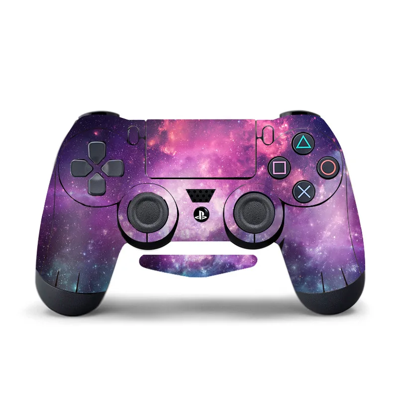 Colorful Personalized Trend JPG For PS4 Controller Decal Skin Gamepad Joystick For PlayStation 4 Accessories Handle Film Sticker