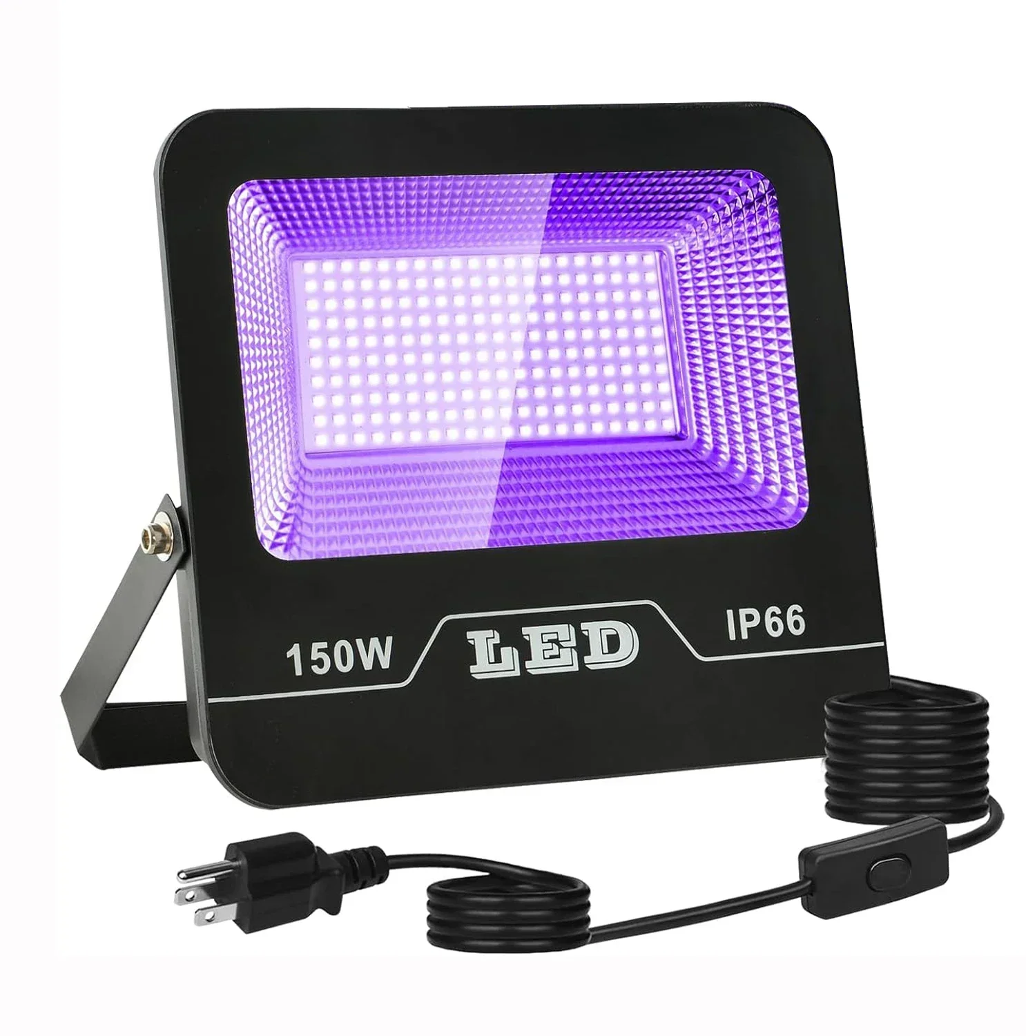 100W 150W 395nm Led UV Floodlight 220V Ultraviolet Fluorescent Stage Lamp Waterproof Disco Party LED Stage Blacklight