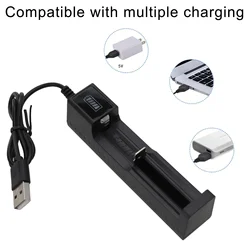 USB Cable Battery Charger DC 4.17-4.2V Single 1pc About 60 Cm Anti-battery For 16340 14500 26650 3.7V Brand New