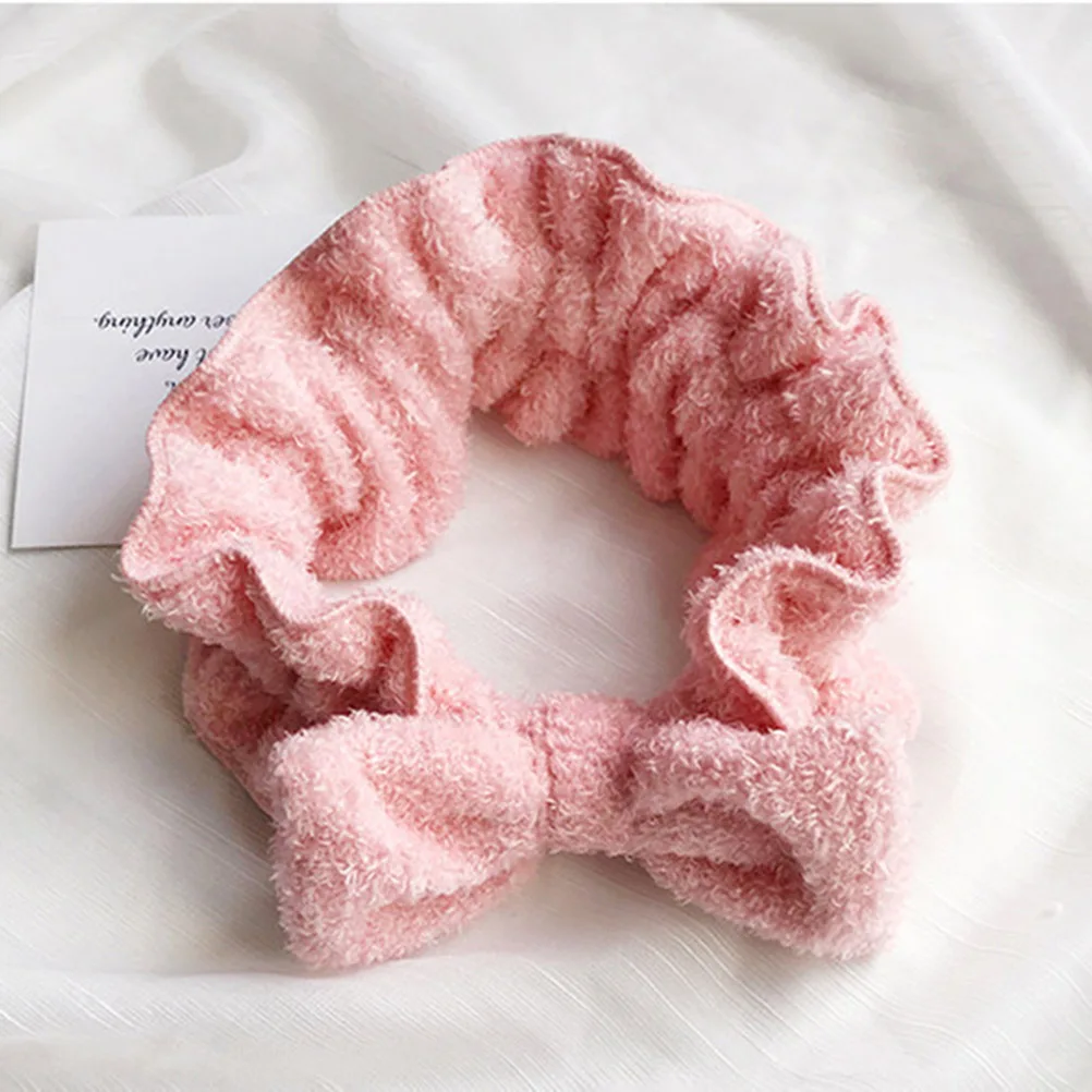 

1 шт. Премиальная эластичная повязка для волос с рюшами для женщин, для макияжа, йоги, спорта, душа, аксессуар для волос