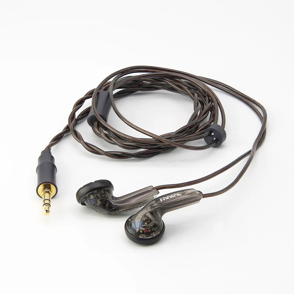 FAAEAL Rosemary Flat Head Earbuds 3.5mm Standard/4.4mm 2.5mm TRRS Balanced Earphones 150ohms HiFi Bass Music Headphones Headsets