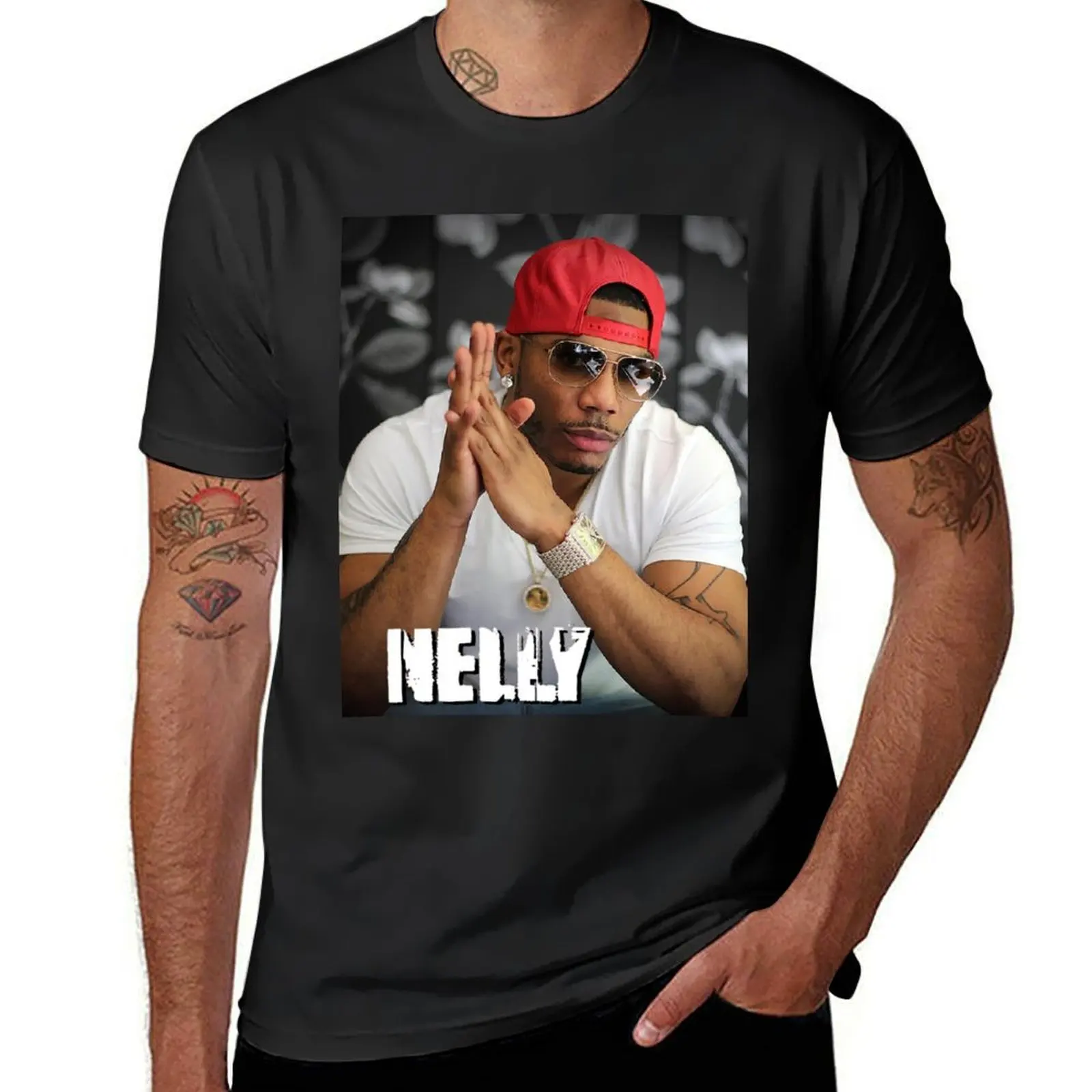 Fournel American Music Singer T-Shirt hippie clothes tops plain for a boy clothes for men