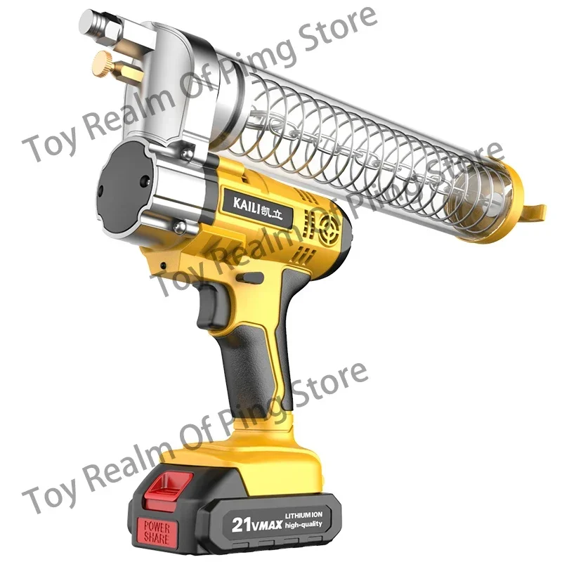 Electric grease gun automatic caterpillar butter machine for digging  High Voltage Lithium Battery Rechargeable