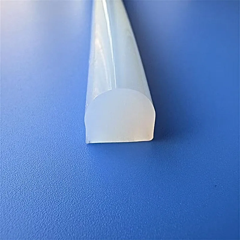 1/2/5M d-type high temperature resistant solid dense anti-collision water blocking strip silicone self-adhesive adhesive strip