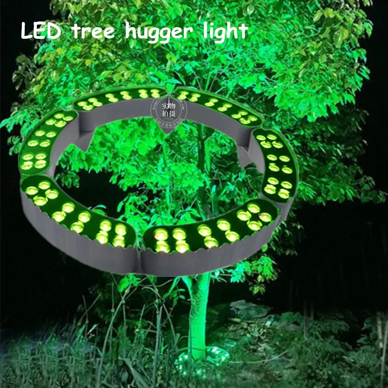 Tree Hugging LightsGarden Spotlights Shine Tree Lights Landscape Tree Hugging Lamp Outdoor Waterproof Garden Led Hugging Post