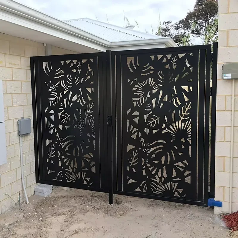 Modern Customized Outdoor Aluminum Panel Powder Coated Cut Panels for Privacy Fencing Trellis & Wall Screen
