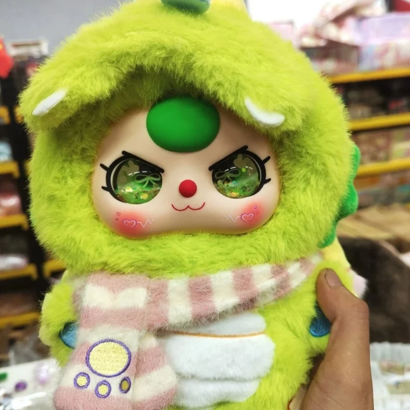 Kualitas Tinggi Untuk Boneka Seri Halloween Baby Three BB3 400% Dengan Mata Dan Cangkang Wajah Boneka, Cangkang Wajah Dengan Mata Pasir Bergerak Kejutan, Wajah Vinyl