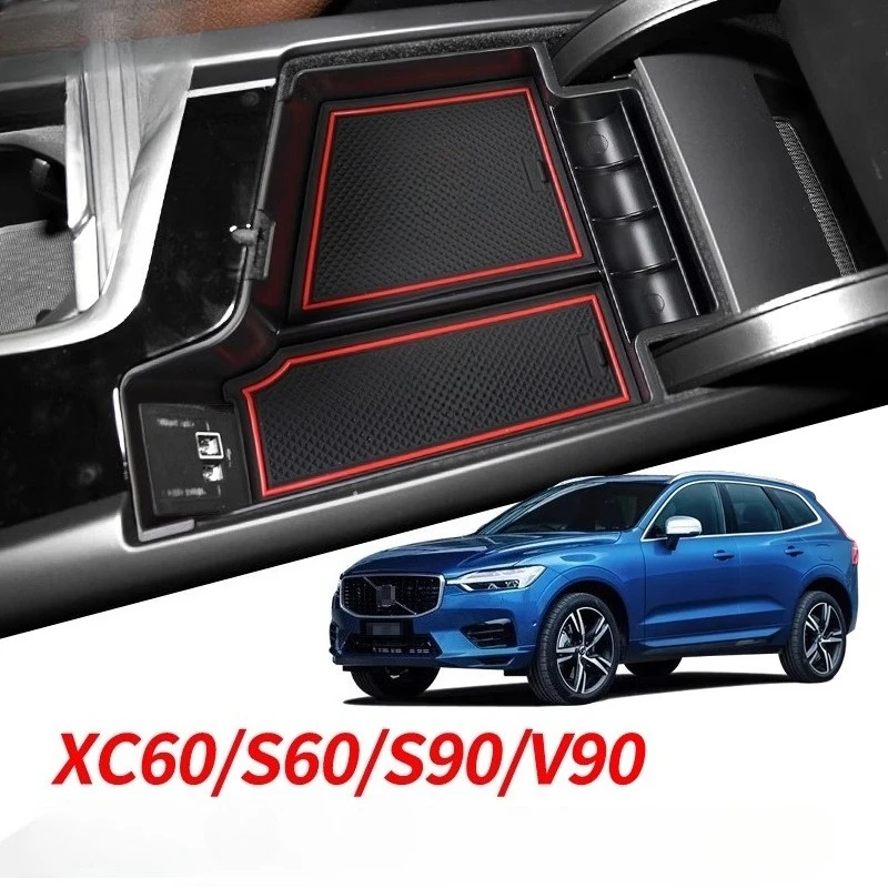

Для VOLVO XC60 S90 V90 S60 V60 2018-2025 подлокотник, ящик для хранения, центральное управление, принадлежности для модификации интерьера