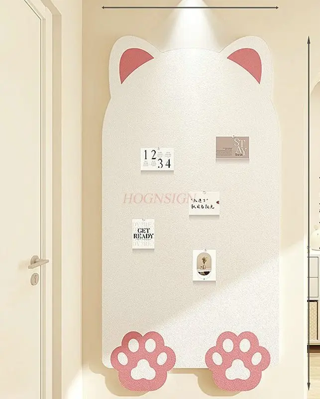 1pcs Entrance photo wall felt board wall sticker creative display wall decoration display board cork wall panel background board