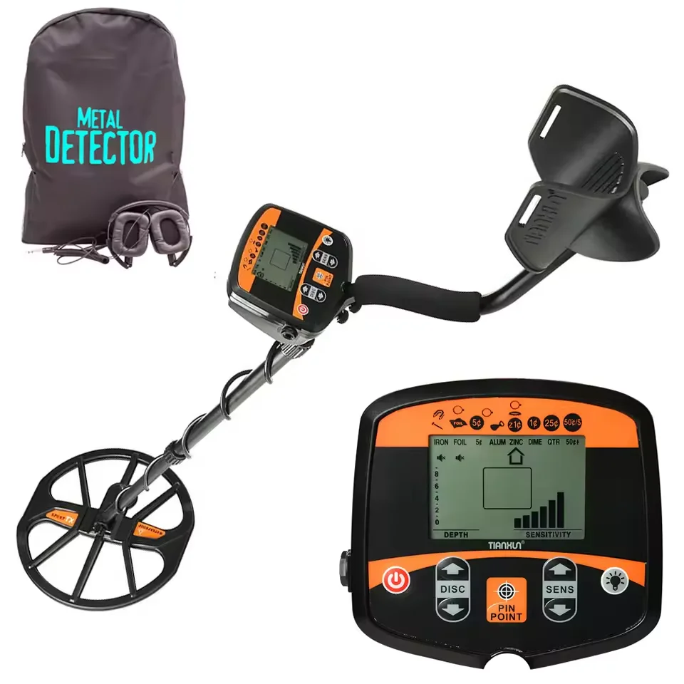 High-precision metal detectors, treasure-hunting gold detectors, deep-penetrating waterproof underground metal detectors