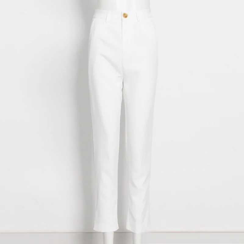 ZAMOR Women's 2026 New Fashion Commuter High-Waist Straight-Leg Suit Trousers with Design Pleats