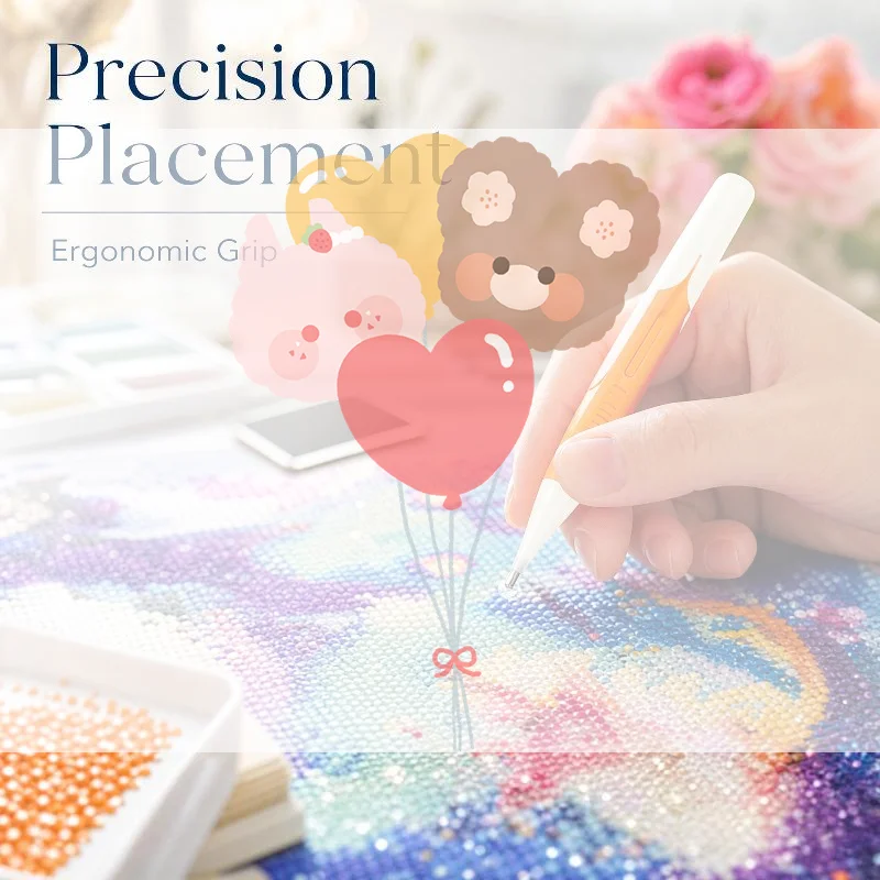 Automatic Diamond Paint Pen Bead Dispenser Beadblitz Diamond Art Pen Dispenser For 2.8mm Round Drills DIY Crafts