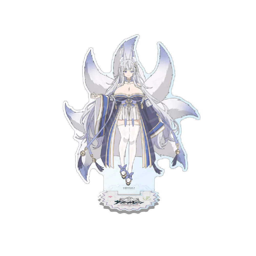 Azur Lane Shinano 15cm Acrylic Stand Keychain Anime Figure Desk Decor Toy Model Game Peripheral Collectible Fan Gift