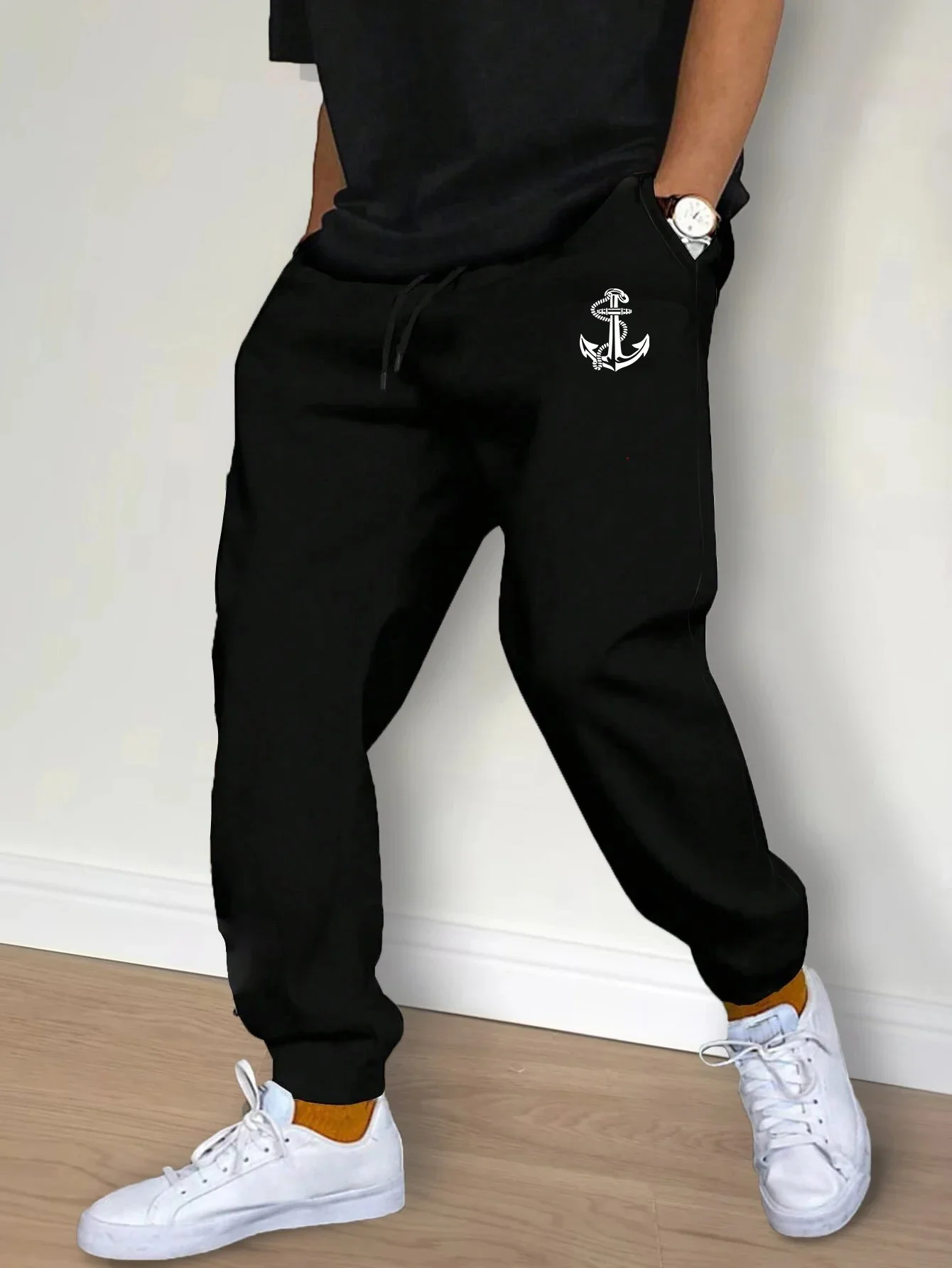 حار مبيعات رجل Sweatpants الطباعة سراويل تقليدية الرياضة في الهواء الطلق سراويل للجري الخريف الشتاء رجل بنطلون اللياقة البدنية ملابس رياضية 2025