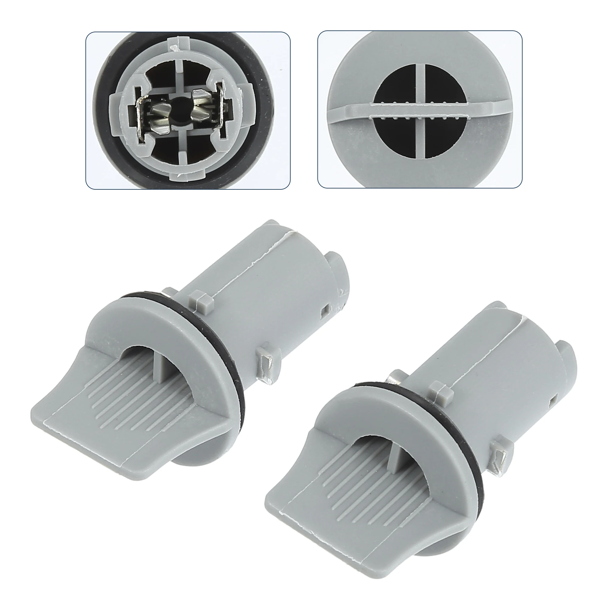 

X Gniazdo сигнала парковки Autohaux, адаптер лампы, для Hyundai Accent 2015-2017, пластик, No 921612M000, серый