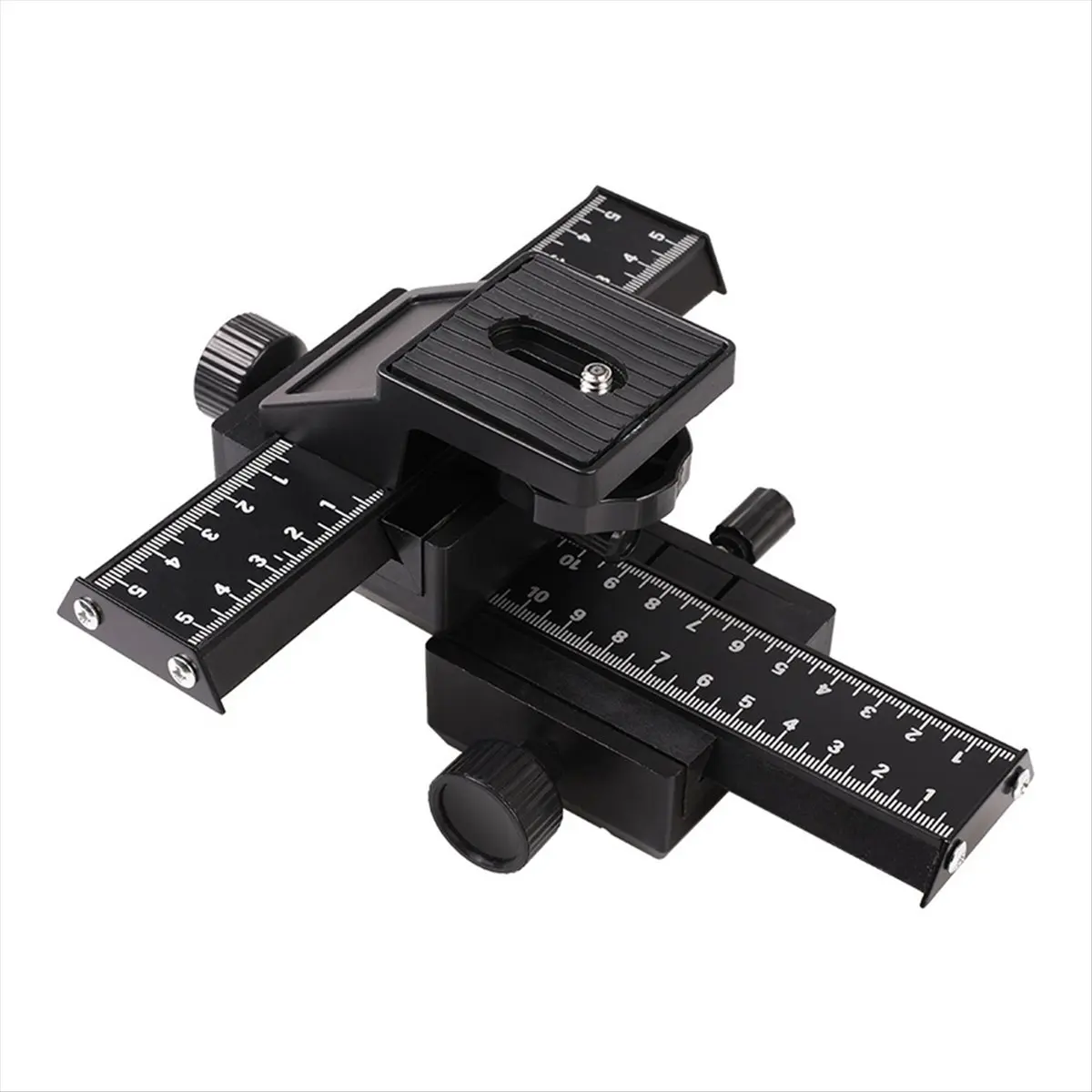 M05K 4 Way Macro Focusing Rail Slider 4 Way Macro Focusing Rail Slider for Close-Up Shot of Camera Slider