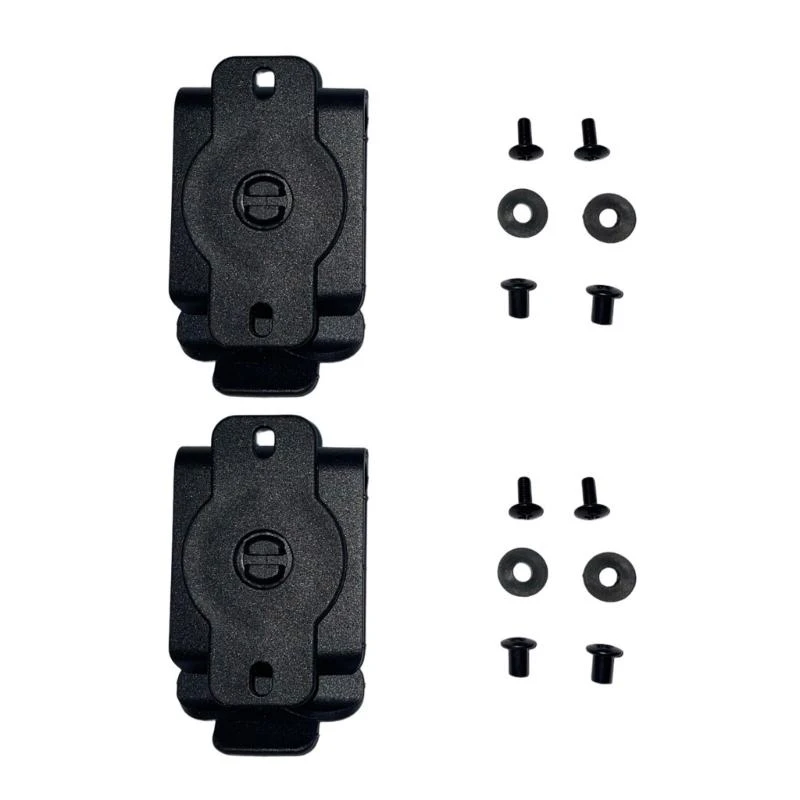 1/2Set 360 Degree Rotating Sheath Holsters Clip Tactically Holsters Belt Rings Belt Clip Replacement K Sheath Back Clip