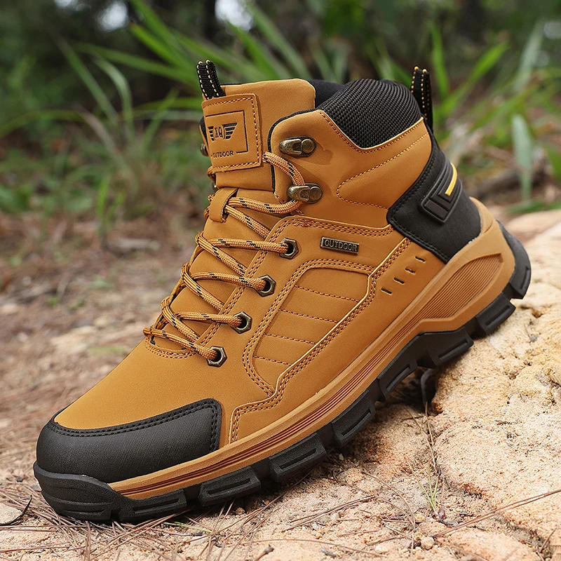 

Men's outdoor hiking shoes four seasons new non-slip wear-resistant comfort walking sneakers fashion youth sports casual shoes