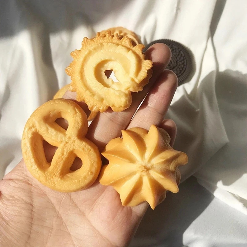 جديد الإبداعية الفتيات لطيف البسكويت دبوس الشعر بسيط الجانب العلوي مقاطع الشعر غطاء الرأس حلية شعر موضة إكسسوارات الشعر