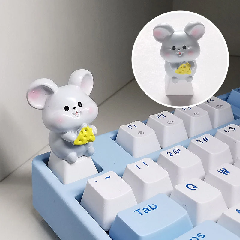 Keycap 12 Zodiac Cute Animals Cross Axis Keyboard Special OEM R4 ESC Cartoon Decoration Key Cover