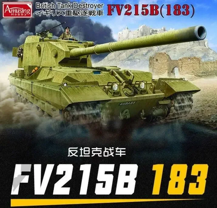 Amusing Hobby 35A008 1/35 British Tank Destroyer FV215B(183)  Model Kit