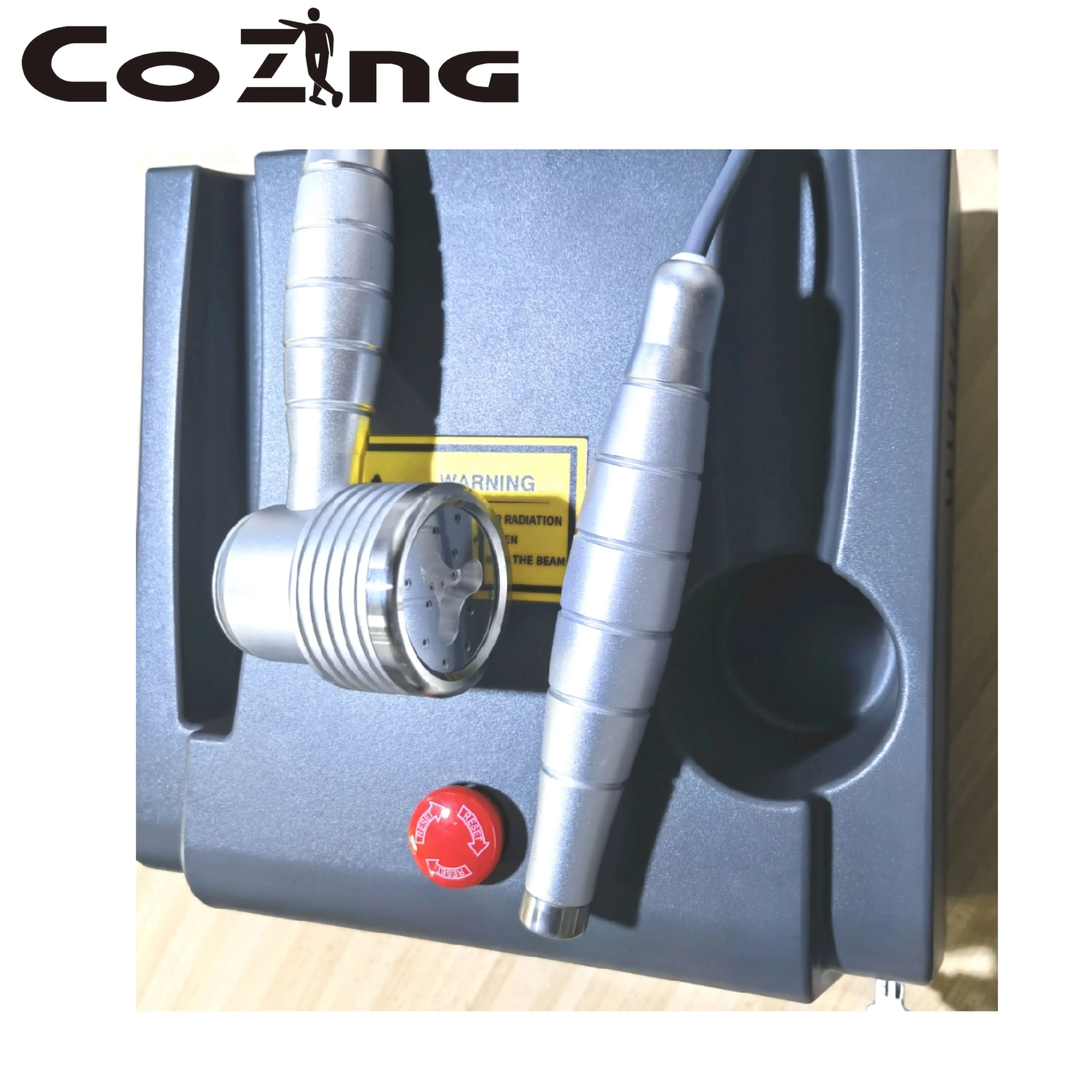 

COZING 5X808nm 11*650nm Лазерная терапевтическая машина Мощный красный свет облегчения боли для ветеринальных человеческих 16 диодов