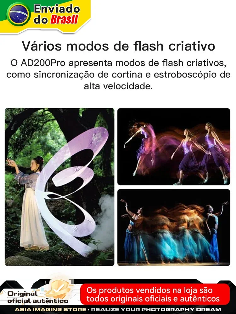 Godox AD200Pro II AD200 PROII كاميرا خارجية جيب ضوء فلاش TTL HSS 2.4G لـ DSLR بدون مرآة سوني كانون نيكون