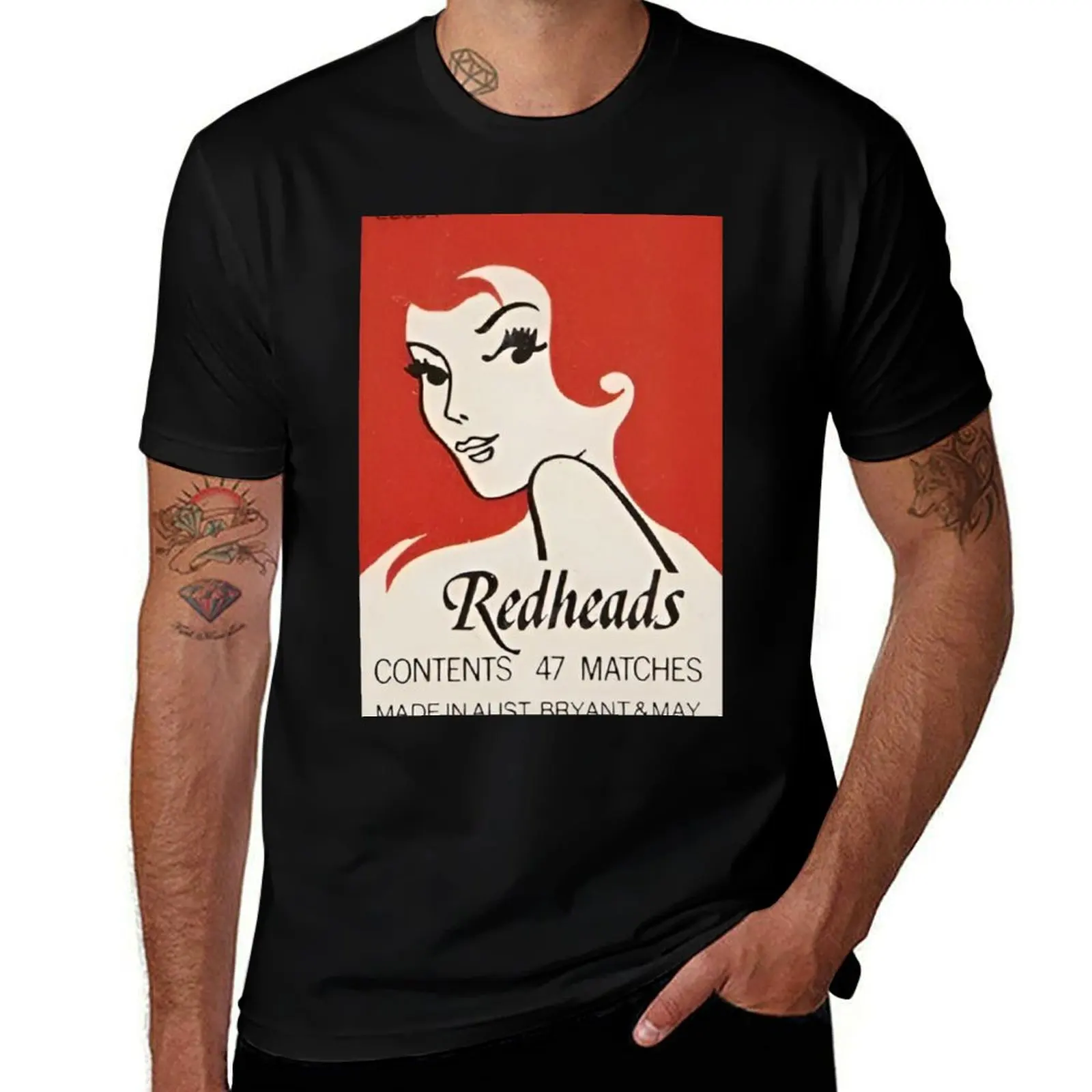 

oversize T-Shirt personalised #2 shirts shirt t graphic mens t shirts Redhead t T-Shirt Safety Matches