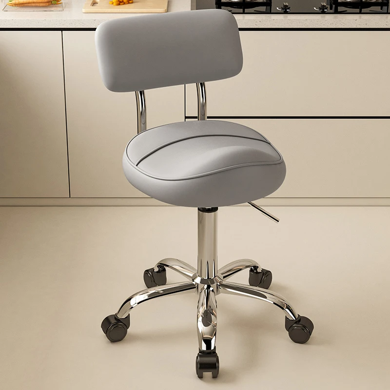 كرسي الحلاق الحديث المهنية صالون الشعر الجلود قطب المصمم الهيدروليكي صالون تجميل الأثاث قابل للتعديل سيلا كرسي الحلاقة #6