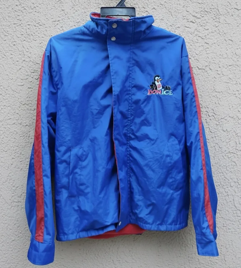 

Мужская куртка Y2K в стиле Харадзюку с контрастными вставками, вышивкой в американском уличном стиле, свободный повседневный свитшот, модная ретро-куртка 2026