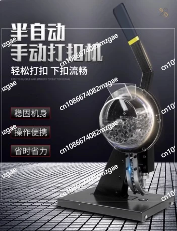 6/8/10/12mm Semi-automatic Eyelet Puncher Grommet Punching Machine for Banner Tarpaulin Tent
